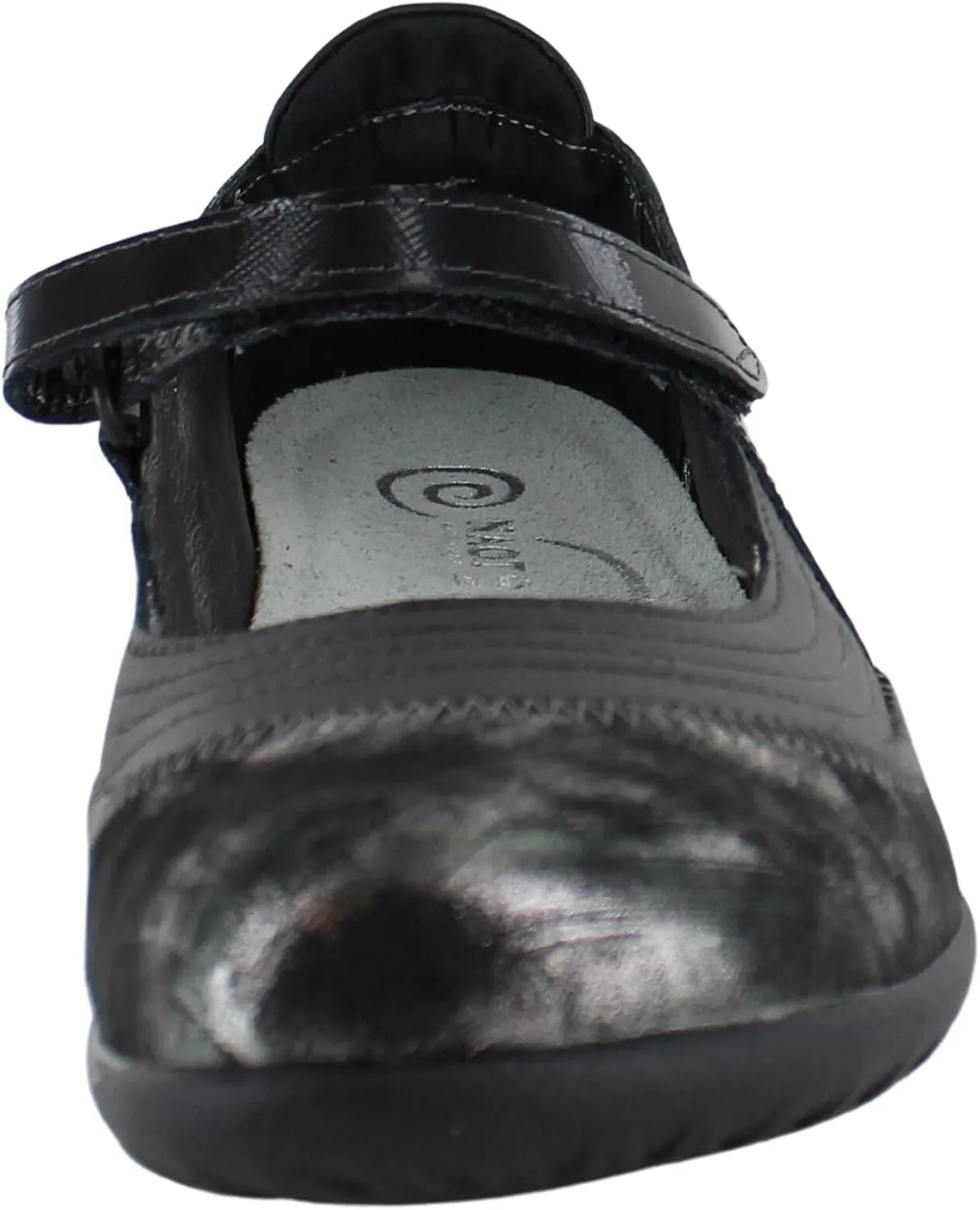 NAOT Footwear Women's Kirei Maryjane with Cork Footbed and Arch Comfort and Support - Lightweight and Perfect for Travel- Removable Footbed