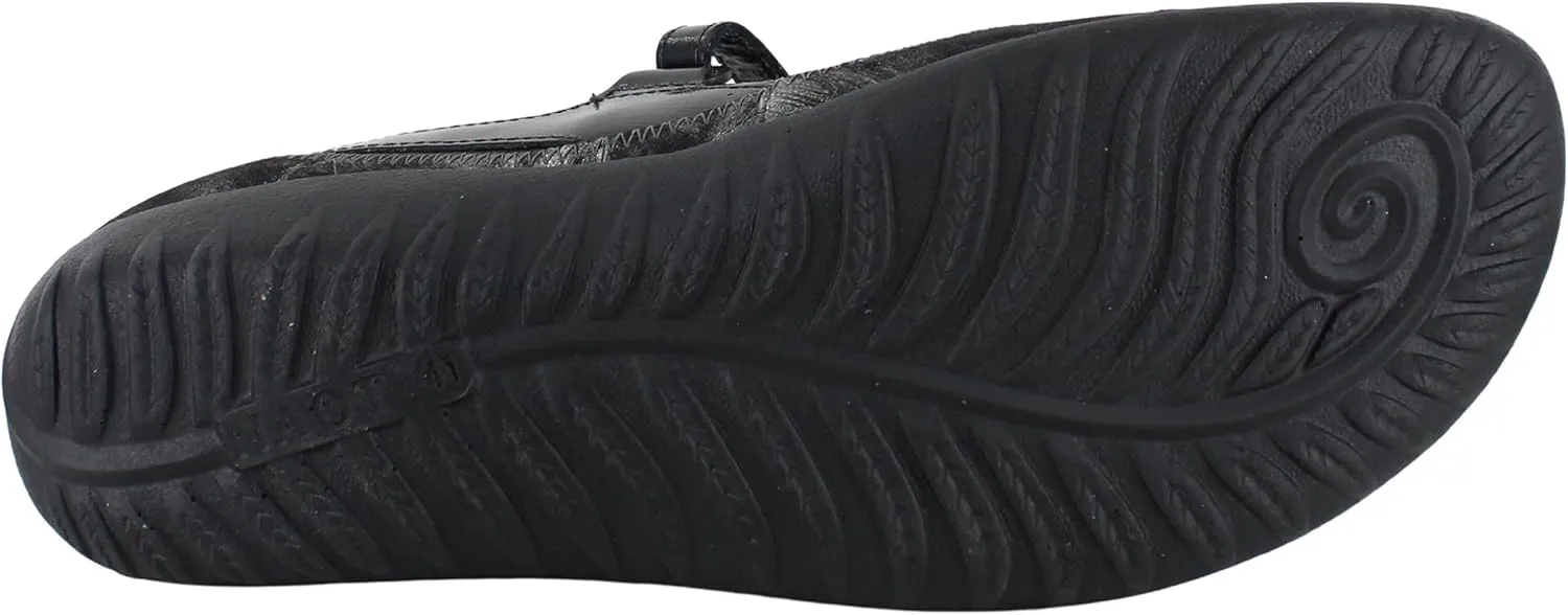 NAOT Footwear Women's Kirei Maryjane with Cork Footbed and Arch Comfort and Support - Lightweight and Perfect for Travel- Removable Footbed