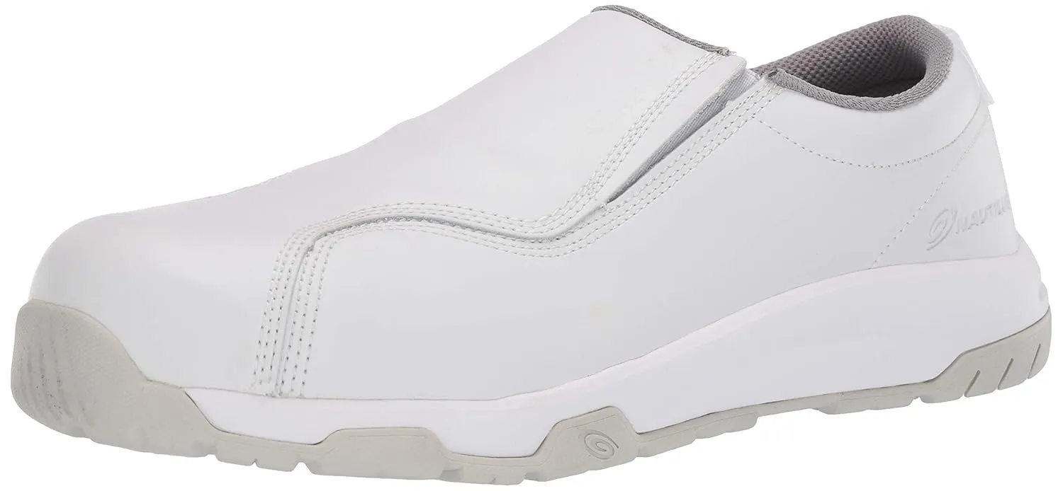 Nautilus Men's, White, Comp Toe, SD, Twin Gore Slip On (8.5 M)