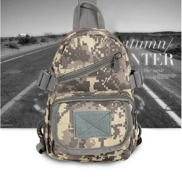 New Practical Unisex Multifunction Oxford Fabric Outdoor Chest Bag Shoulder Bag