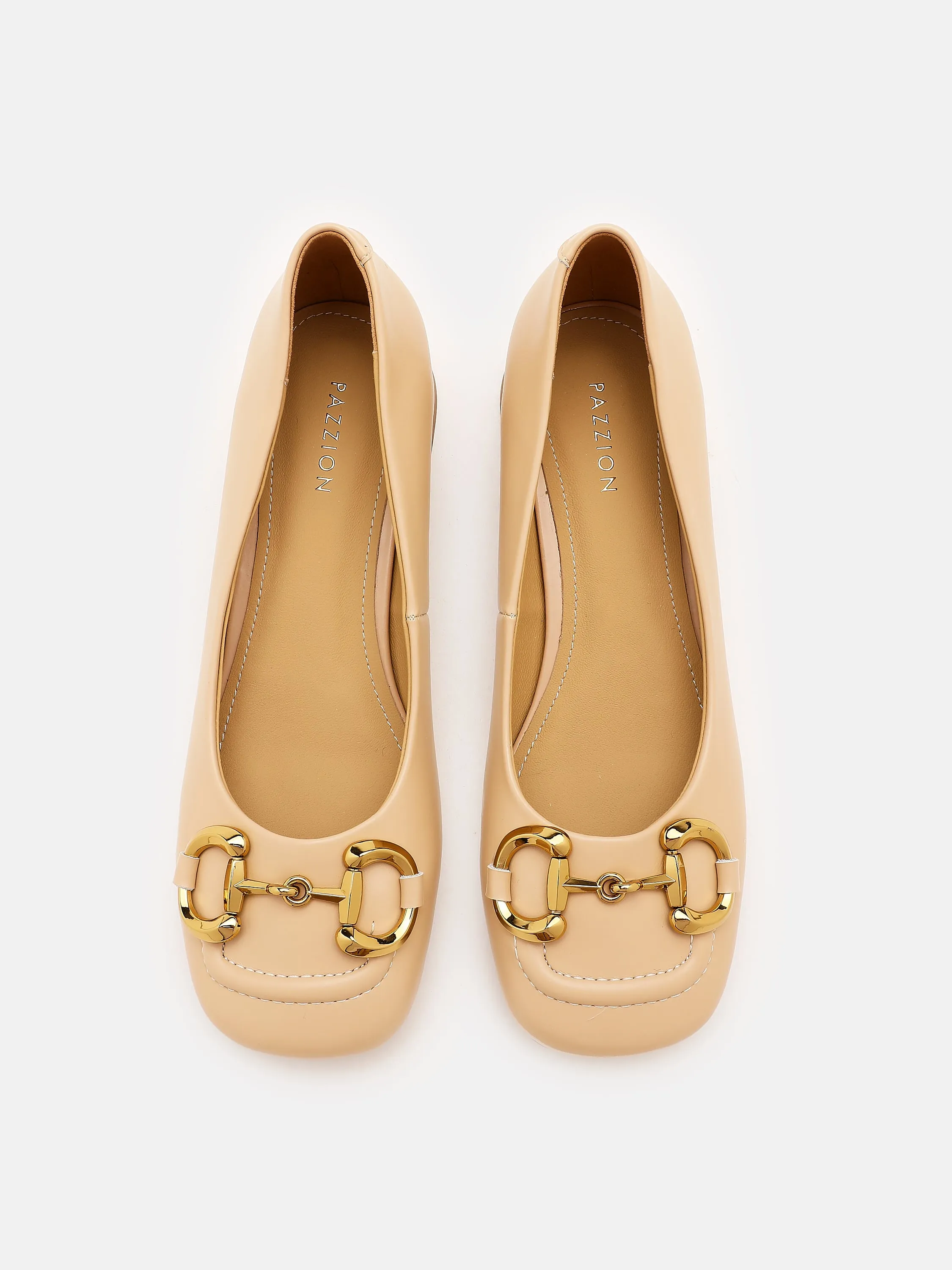 Oli Horsebit Low Block Heels