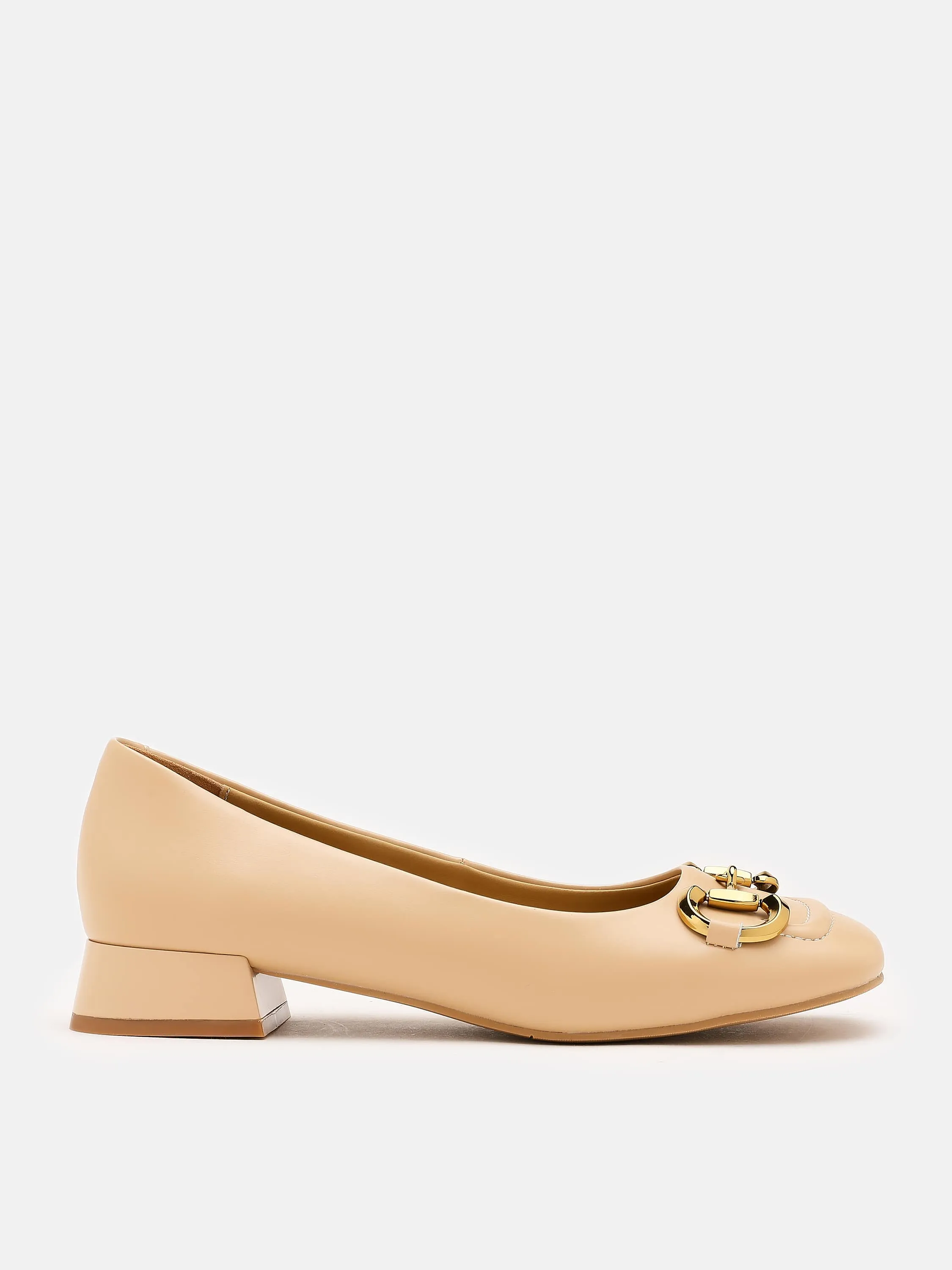 Oli Horsebit Low Block Heels