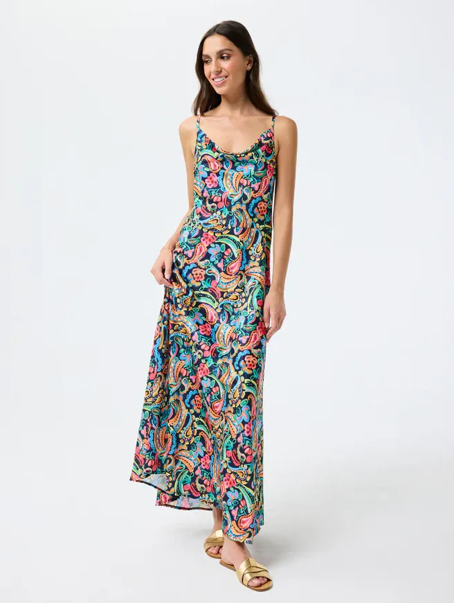 Paisley Maxi Dress