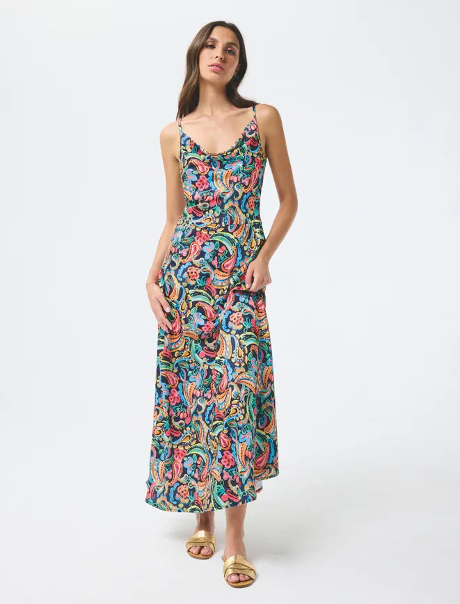 Paisley Maxi Dress