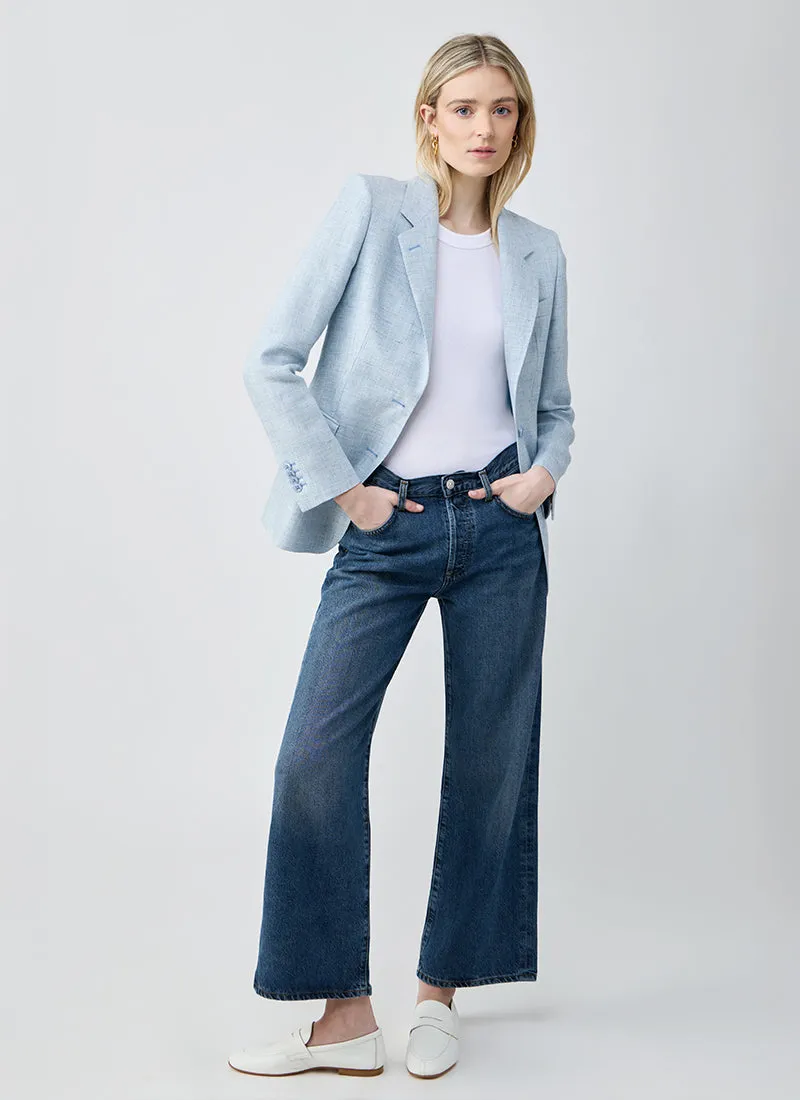Parigi Single Breasted Linen Wool Blazer