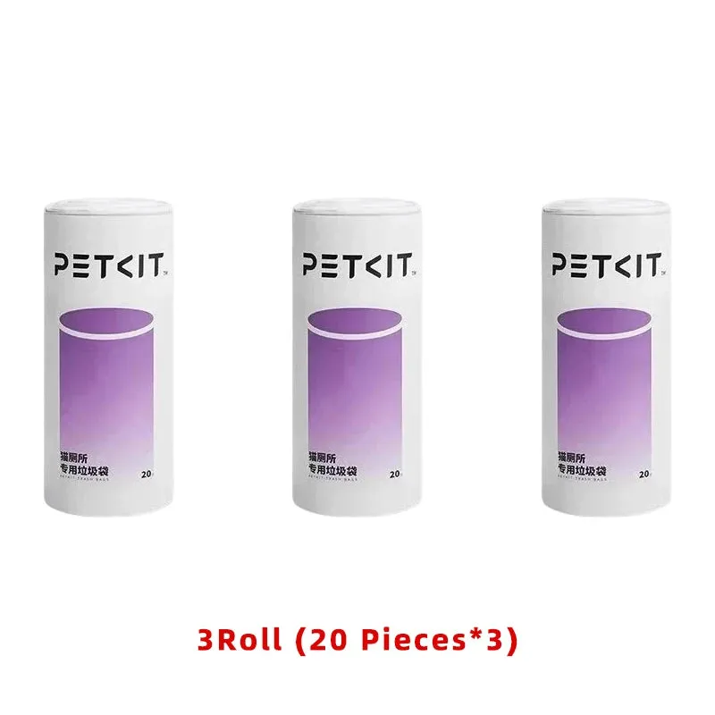 PETKIT PuraX Pura Max Replaced Waste Bags Portable Cat Litter Waste Receptacles Bags for Self-Cleaning Cat Litter Box