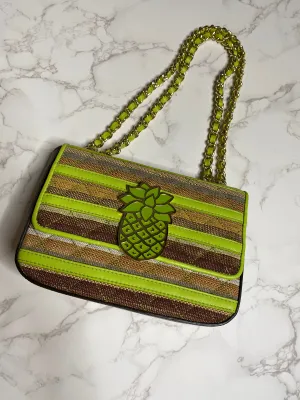 Pineapple Embellished Crossbag
