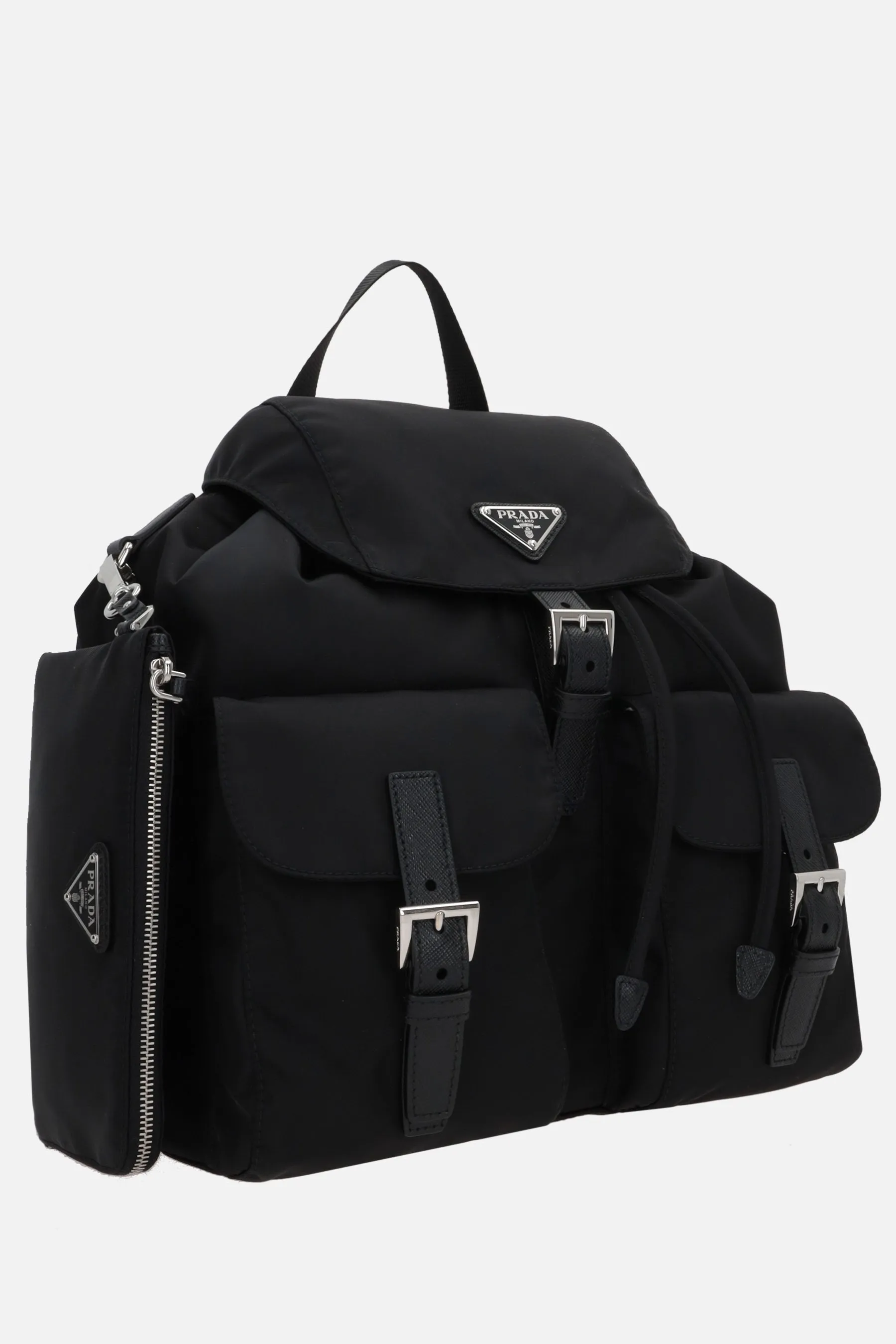 Re-Nylon Logo Backpack