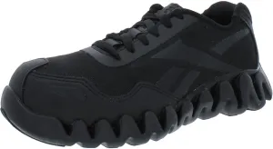 Reebok Work Women's RB319 Zig Pulse Work Construction Shoe Black Safety, 8.5
