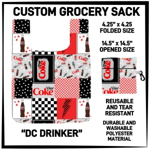 RTS - DC Drinker Grocery Sack