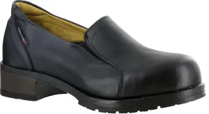 Safety Shoe, Steel Toe, Slip On, 8-1/2D, PR