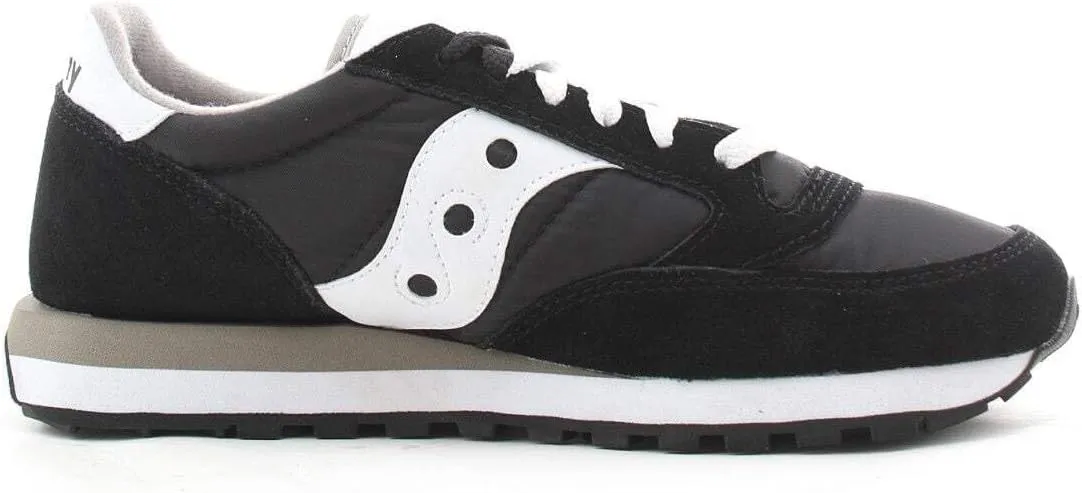 Saucony, Mens, Jazz Original, Blk/Wht, 10, M