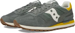 Saucony Men's Shadow Original Sneaker, Agave/Yellow, 8