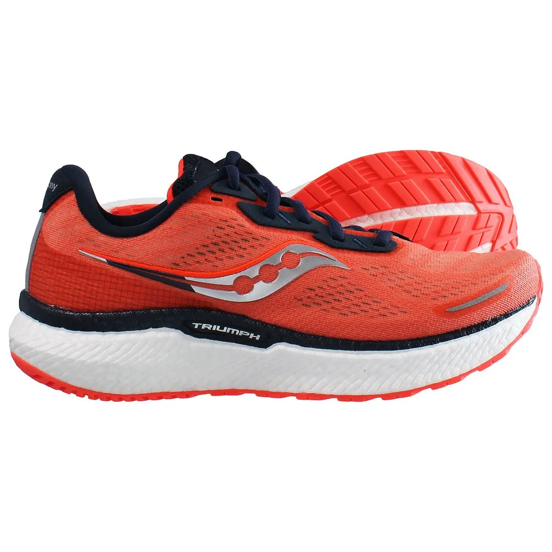 Saucony Triumph 19 Womens Orange Running Shoes