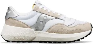 Saucony Women's Jazz Nxt Sneaker, White/Silver, 7