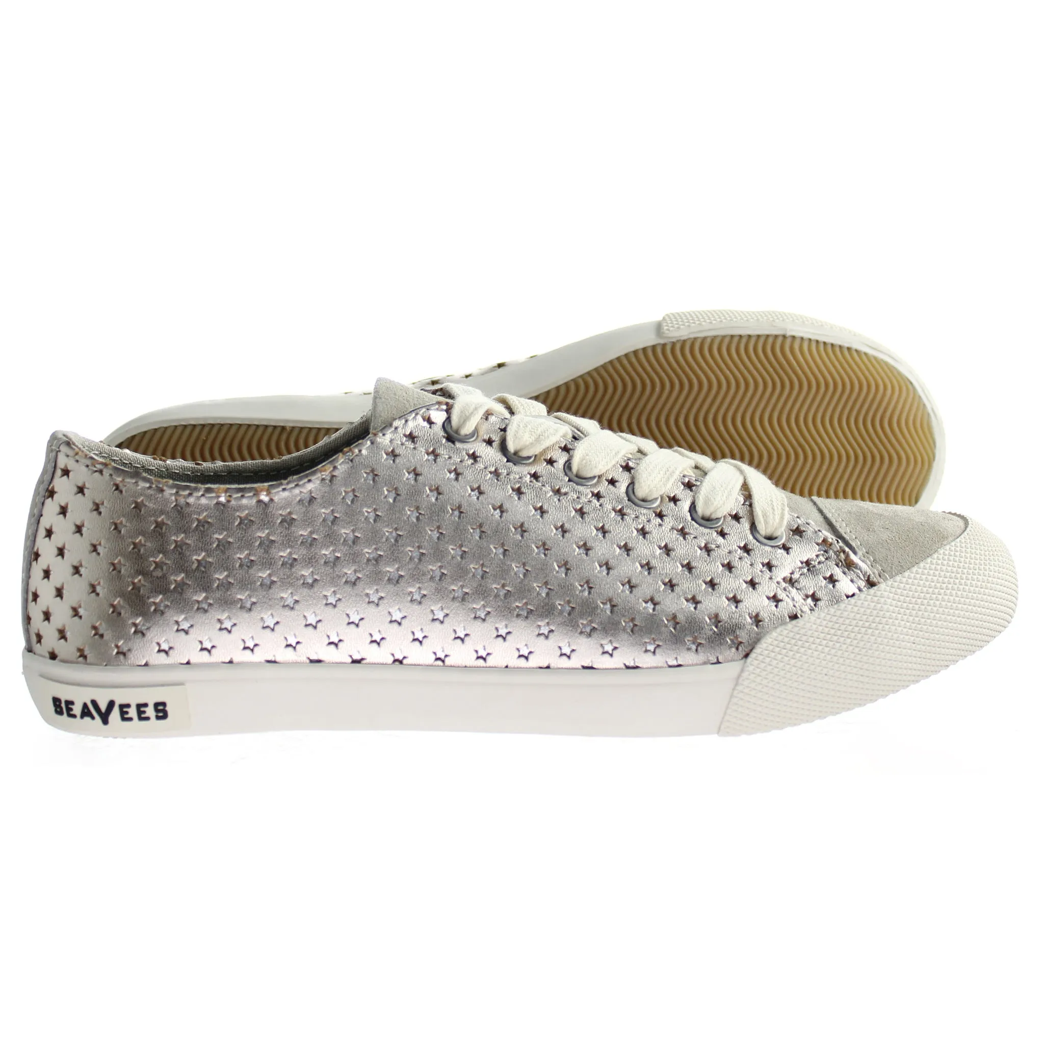 Seavees Army Issue Low Womens Champagne Plimsolls