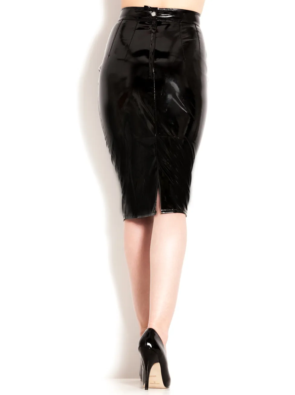 Secret Sale - PVC Monroe Pencil Skirt