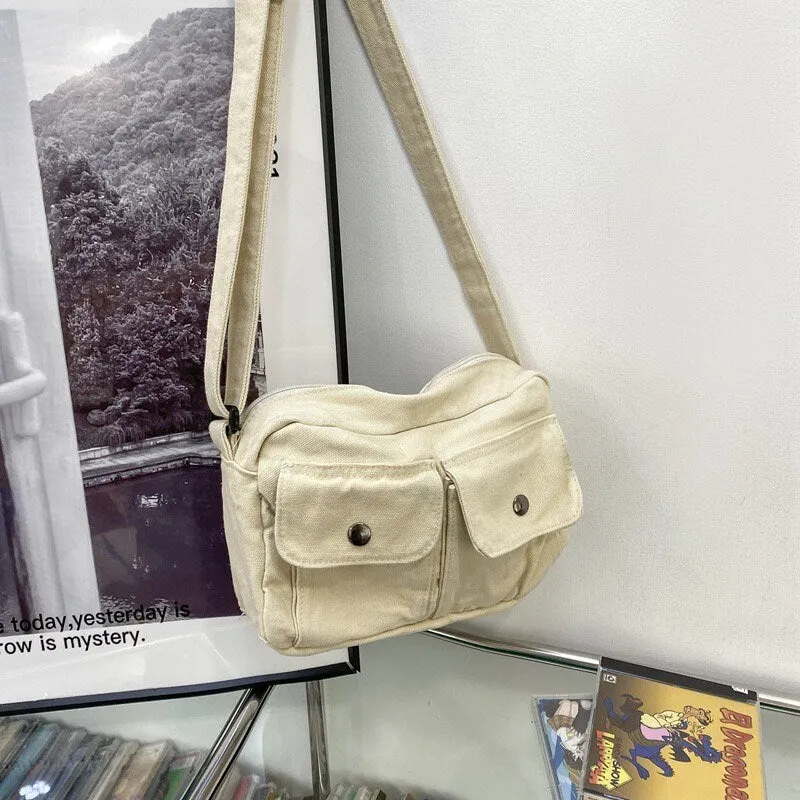 Simplify Your Life with Our Versatile Crossbody Canvas Bag