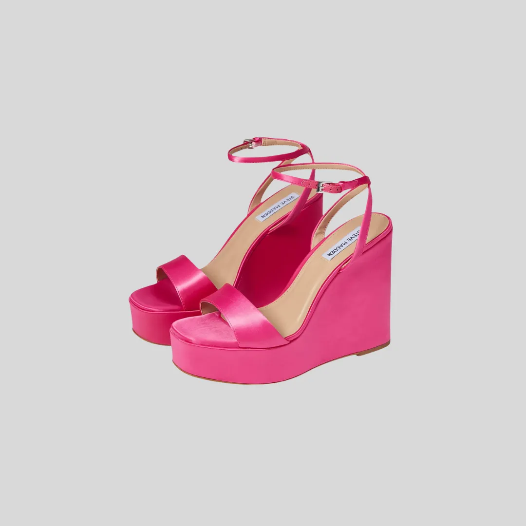 Steve Madden Pink Cecee Wedge