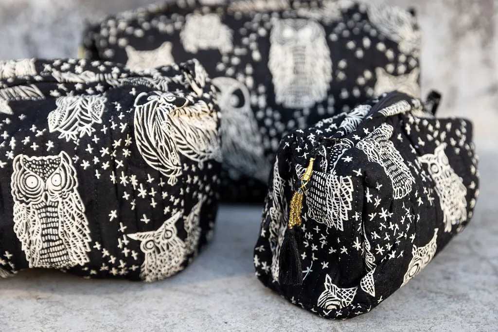 Toiletry Bag Owl