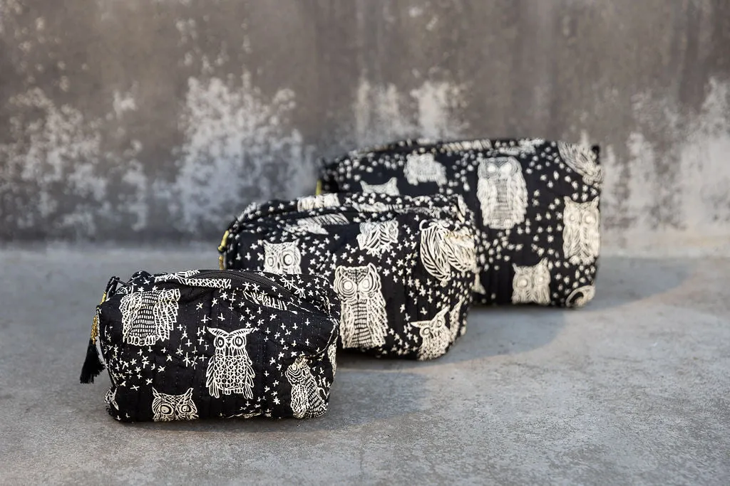 Toiletry Bag Owl