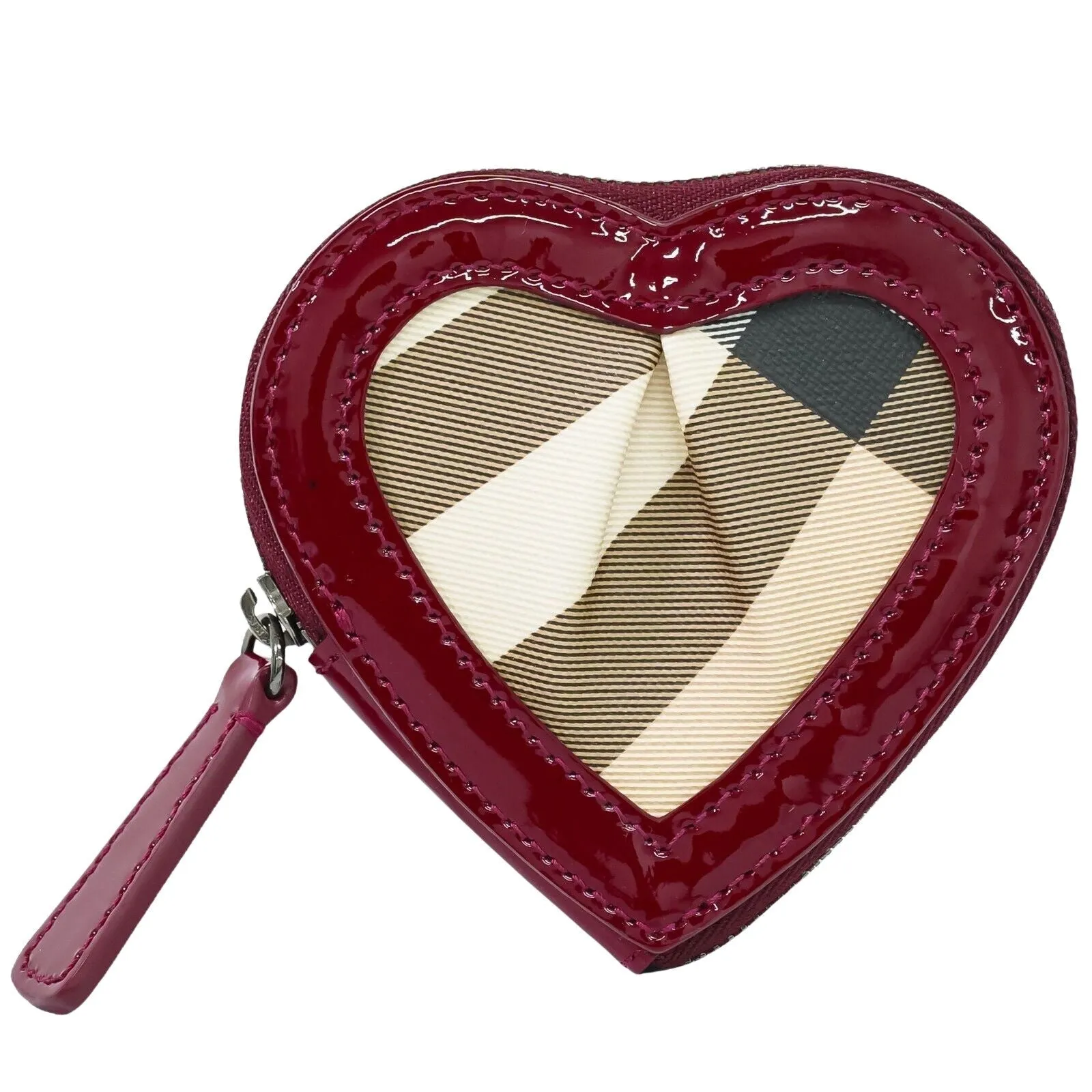 Trendy Inspired Burberry Heart Wallet