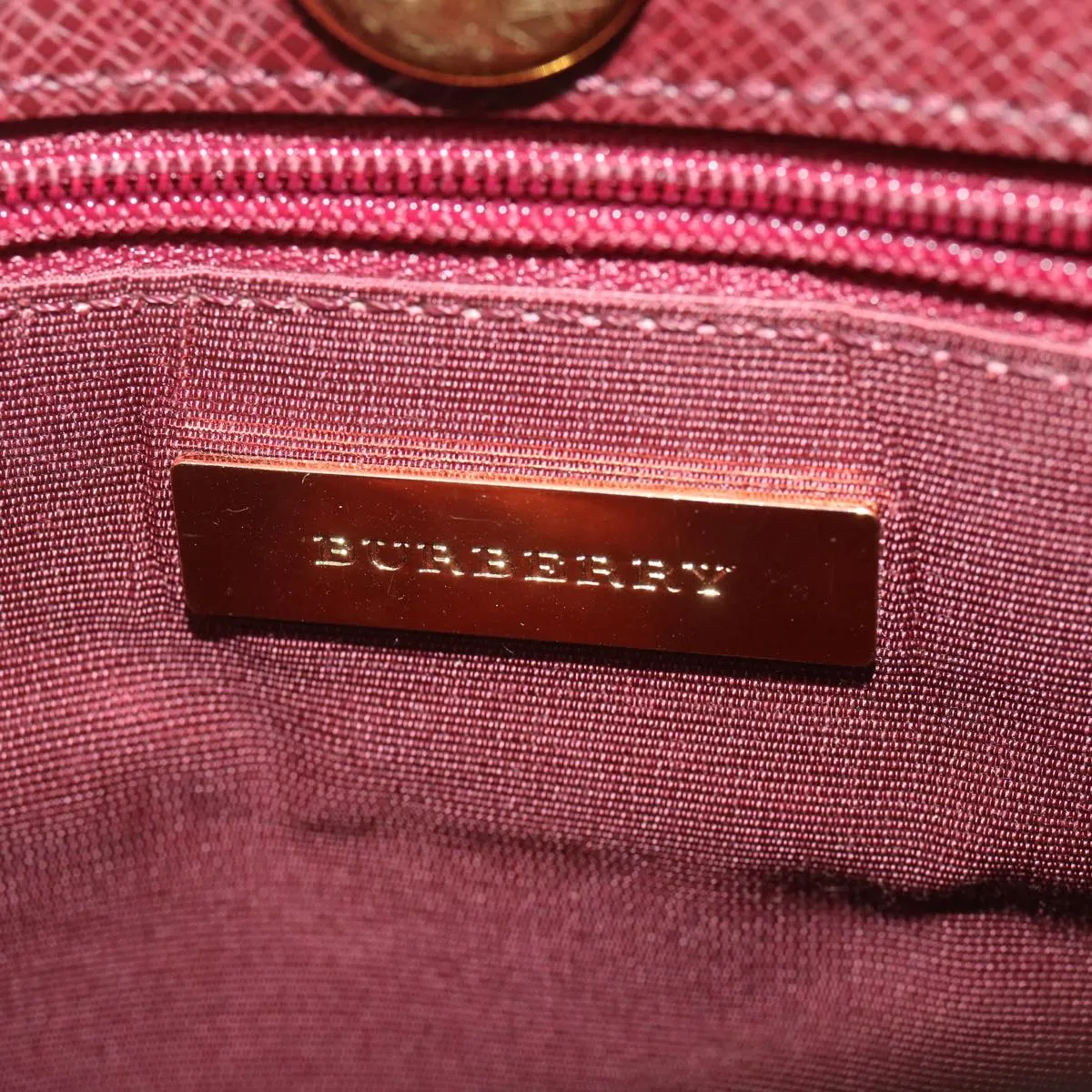 Trendy Inspired Burberry Nova Check Shoulder Bag Canvas Beige Wine Red Black Auth Yk5688