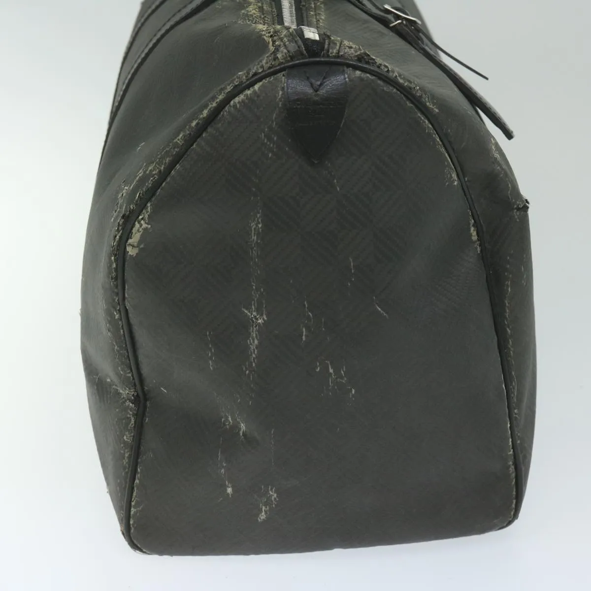 Trendy Inspired Louis Vuitton Damier Carbon Keepall 45 Boston Bag Black N41415 Lv Auth Bs10511