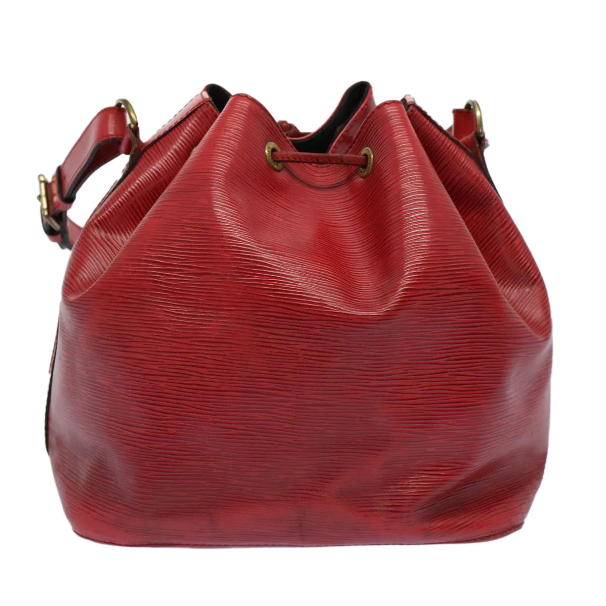 Trendy Inspired Louis Vuitton Epi Petit Noe Shoulder Bag Red M44107 Lv Auth 53986