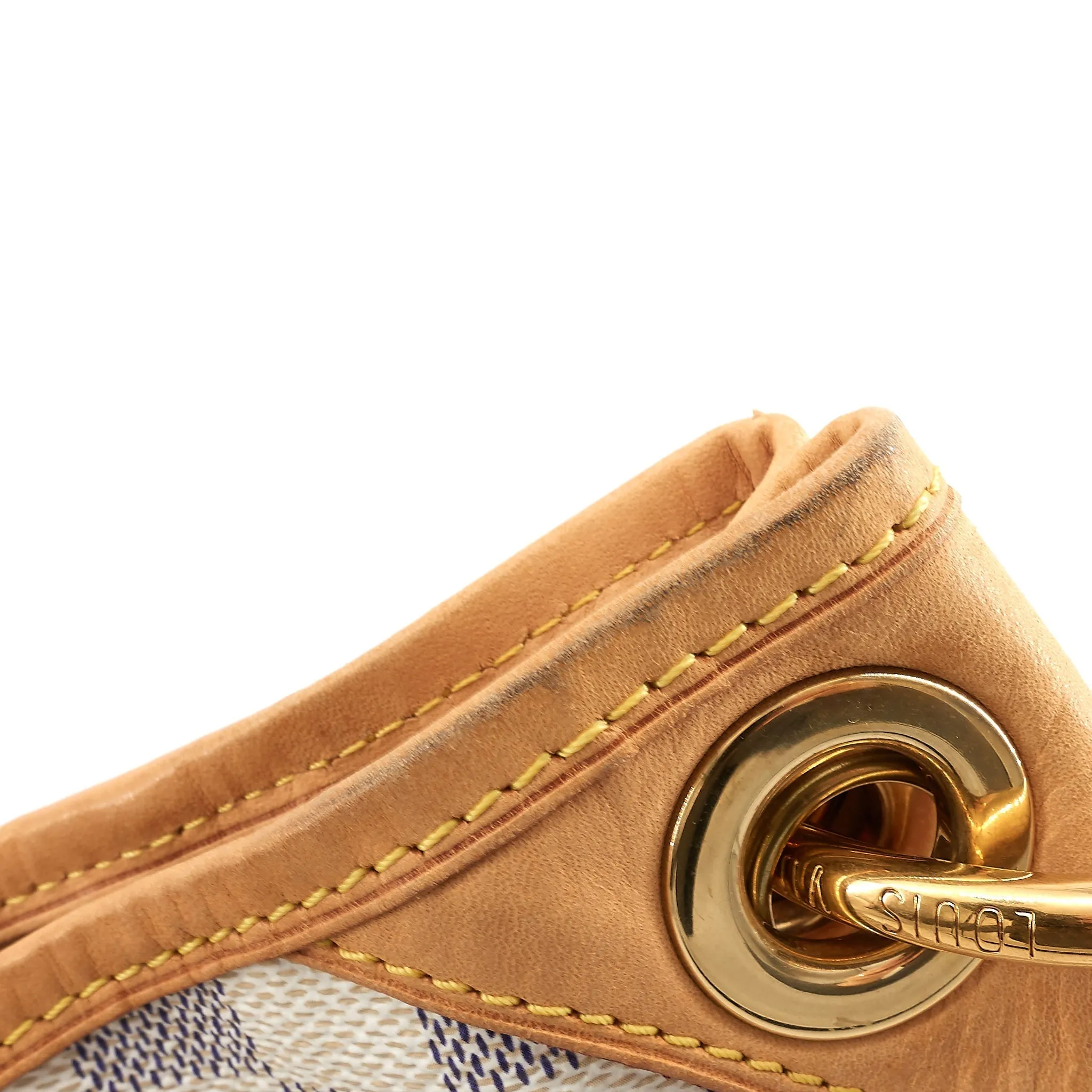 Trendy Inspired Louis Vuitton Galliera Gm Damier Azur Canvas Bag