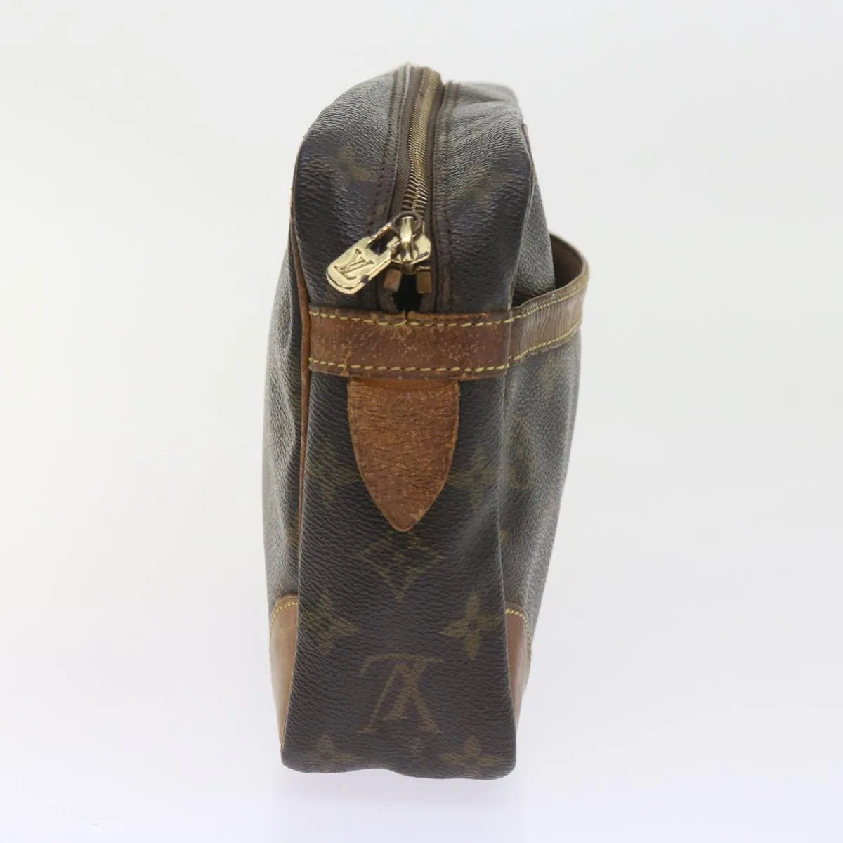 Trendy Inspired Louis Vuitton Monogram Compiegne 28 Clutch Bag M51845 Lv Auth Bs9950