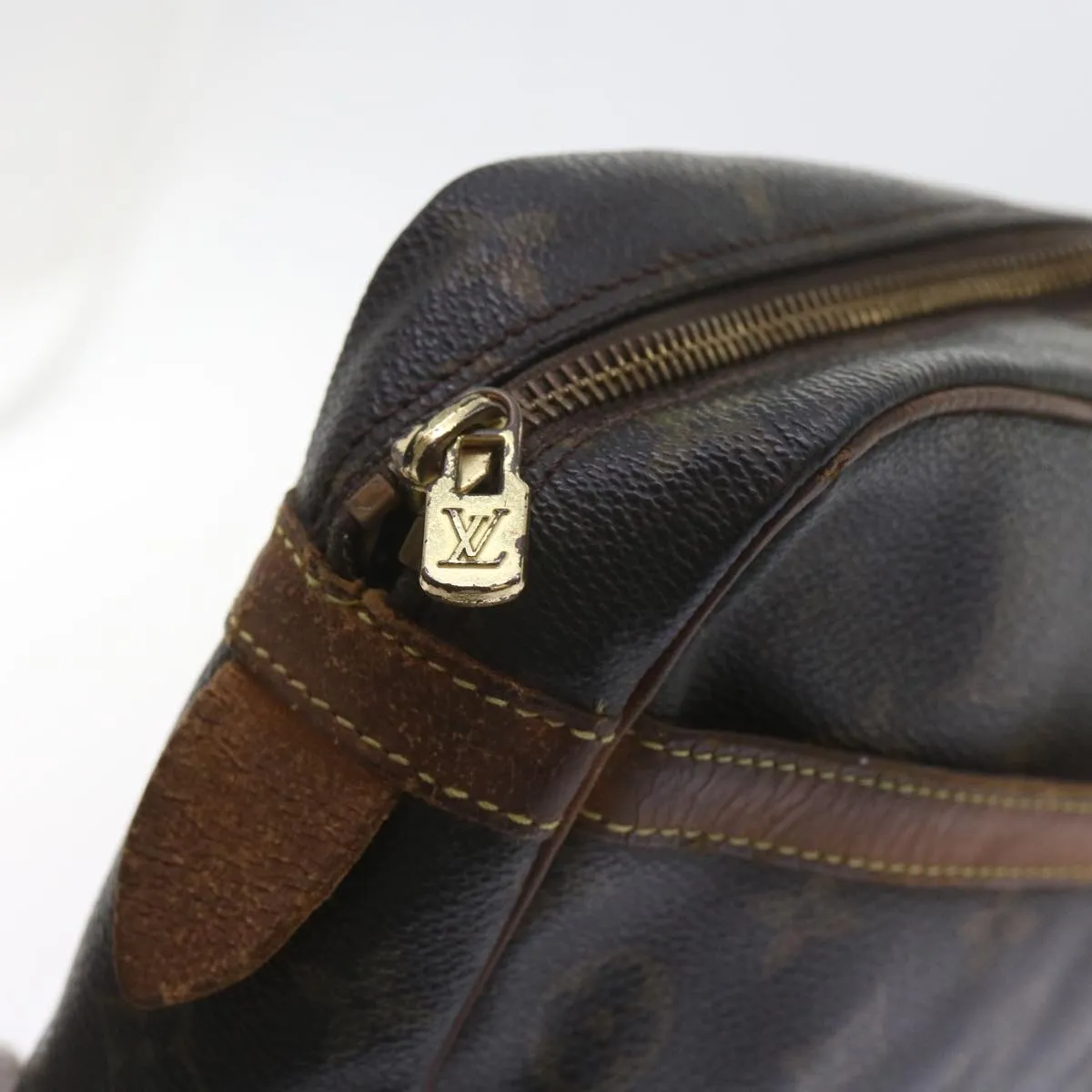 Trendy Inspired Louis Vuitton Monogram Compiegne 28 Clutch Bag M51845 Lv Auth Bs9950