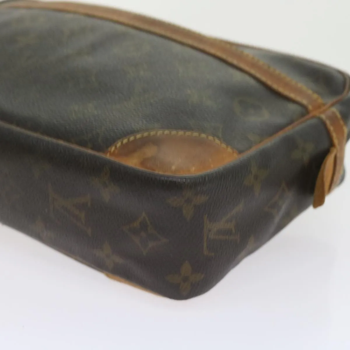 Trendy Inspired Louis Vuitton Monogram Compiegne 28 Clutch Bag M51845 Lv Auth Bs9950