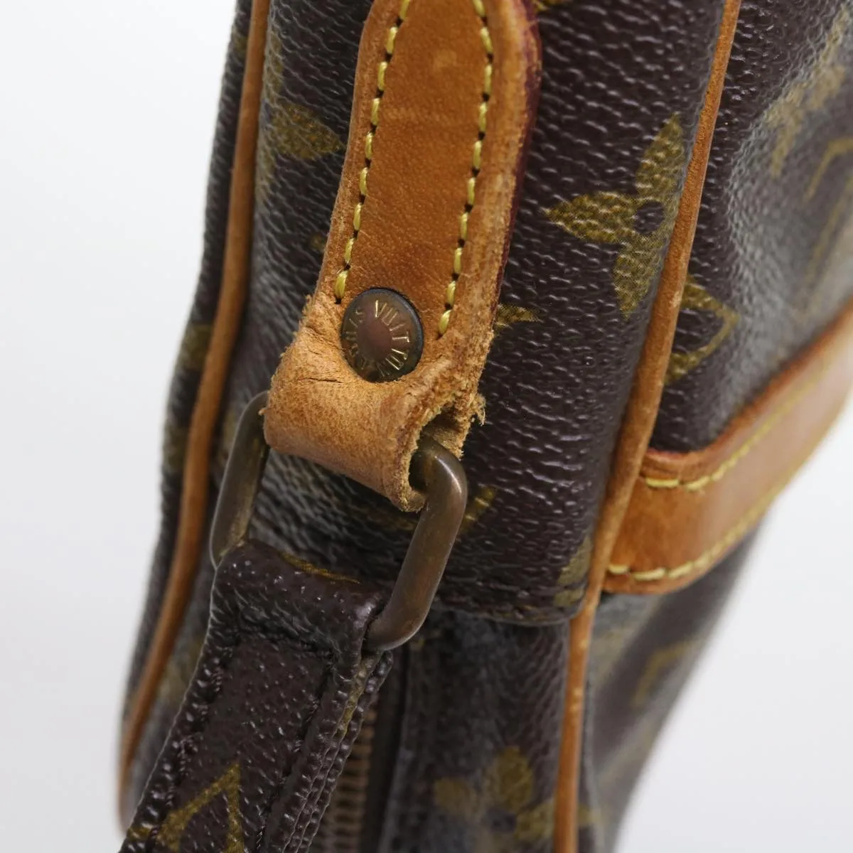 Trendy Inspired Louis Vuitton Monogram Danube Shoulder Bag M45266 Lv Auth 55053