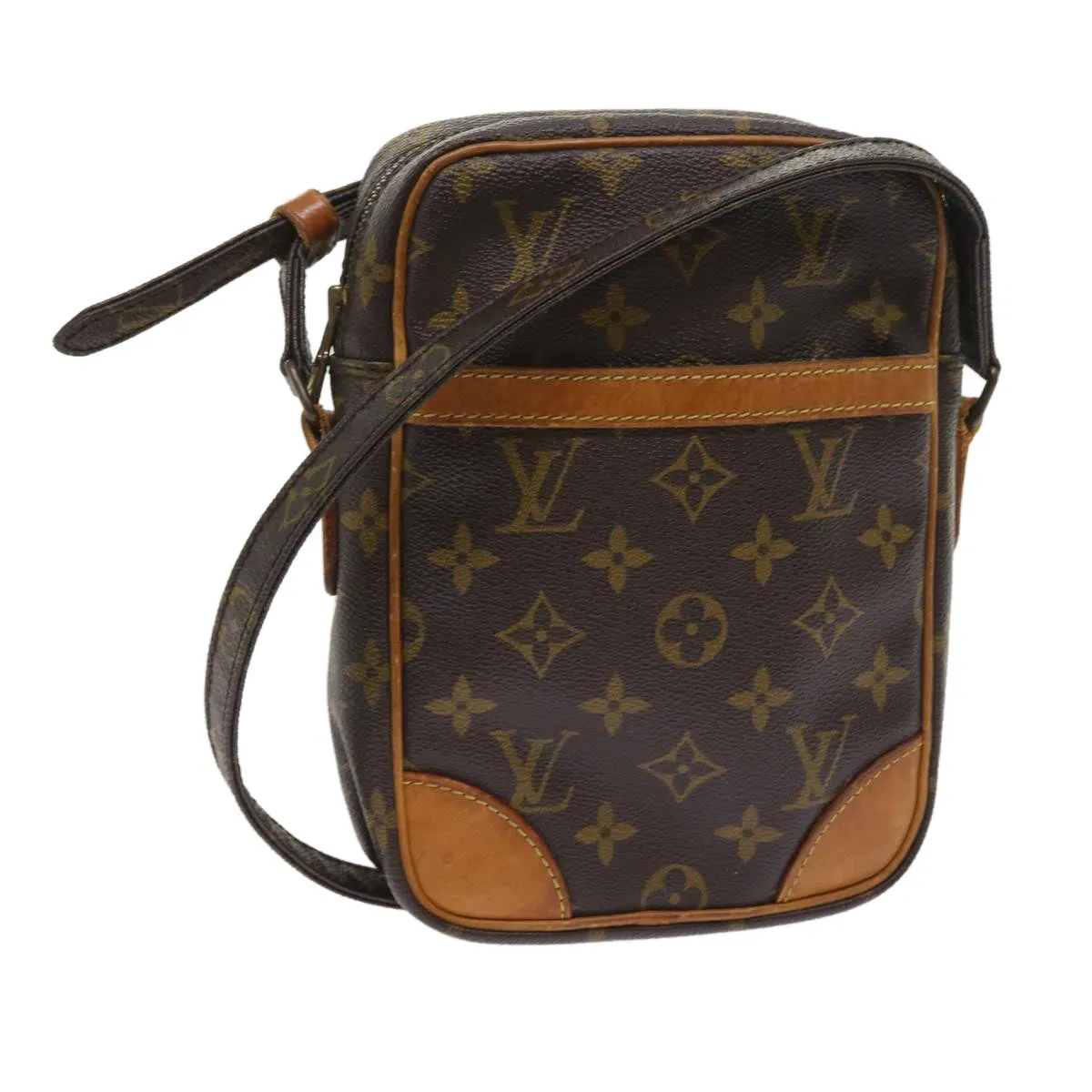 Trendy Inspired Louis Vuitton Monogram Danube Shoulder Bag M45266 Lv Auth 55053