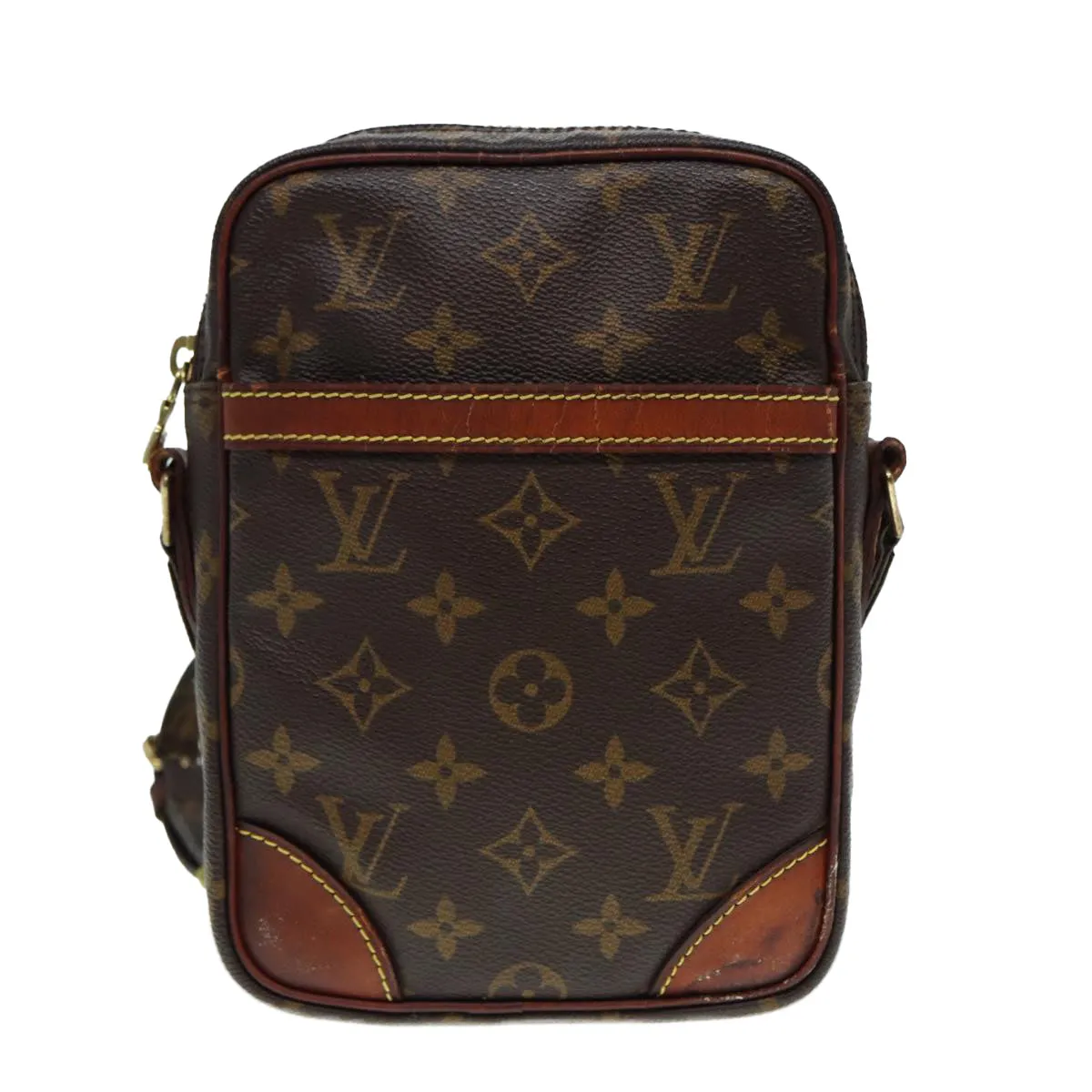 Trendy Inspired Louis Vuitton Monogram Danube Shoulder Bag M45266 Lv Auth 88419