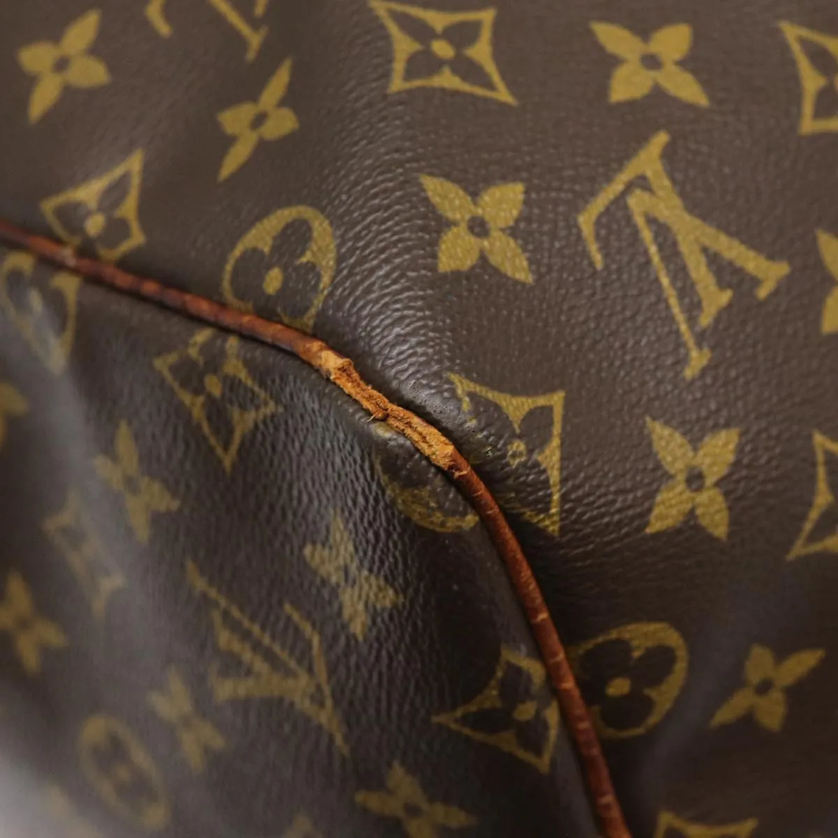 Trendy Inspired Louis Vuitton Monogram Keepall 55 Boston Bag M41424 Lv Auth 87774