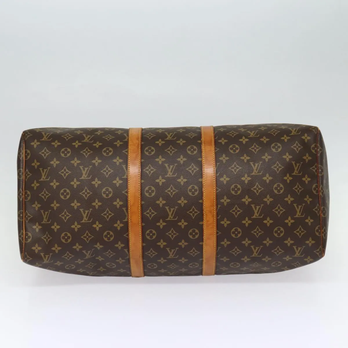 Trendy Inspired Louis Vuitton Monogram Keepall 55 Boston Bag M41424 Lv Auth 87774