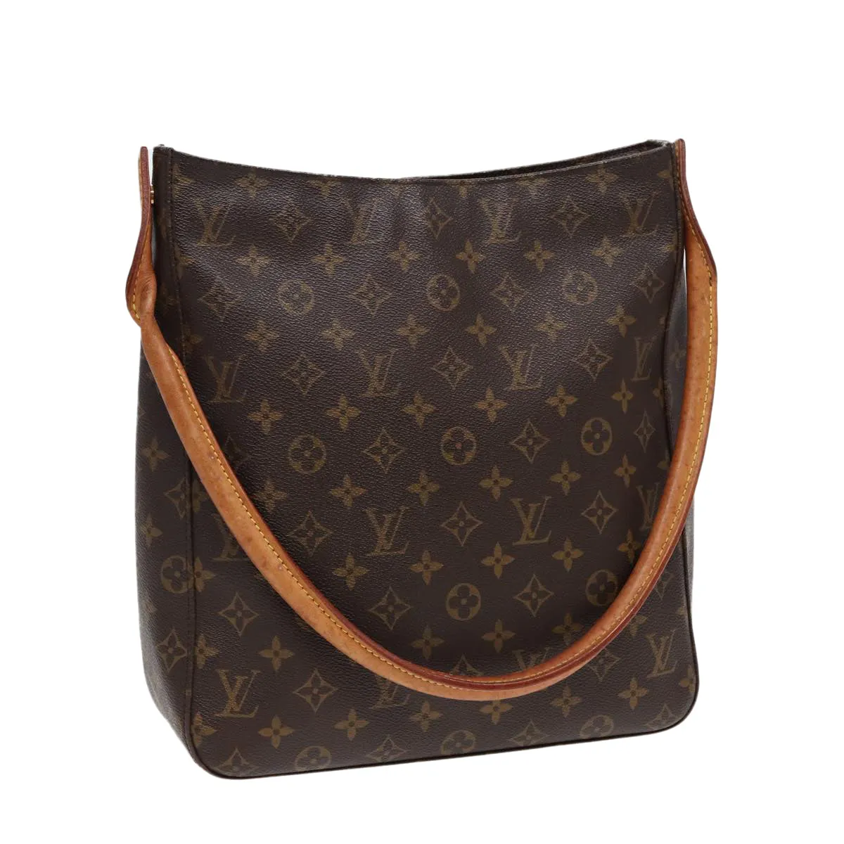 Trendy Inspired Louis Vuitton Monogram Looping Gm Shoulder Bag M51145 Lv Auth Bs17191