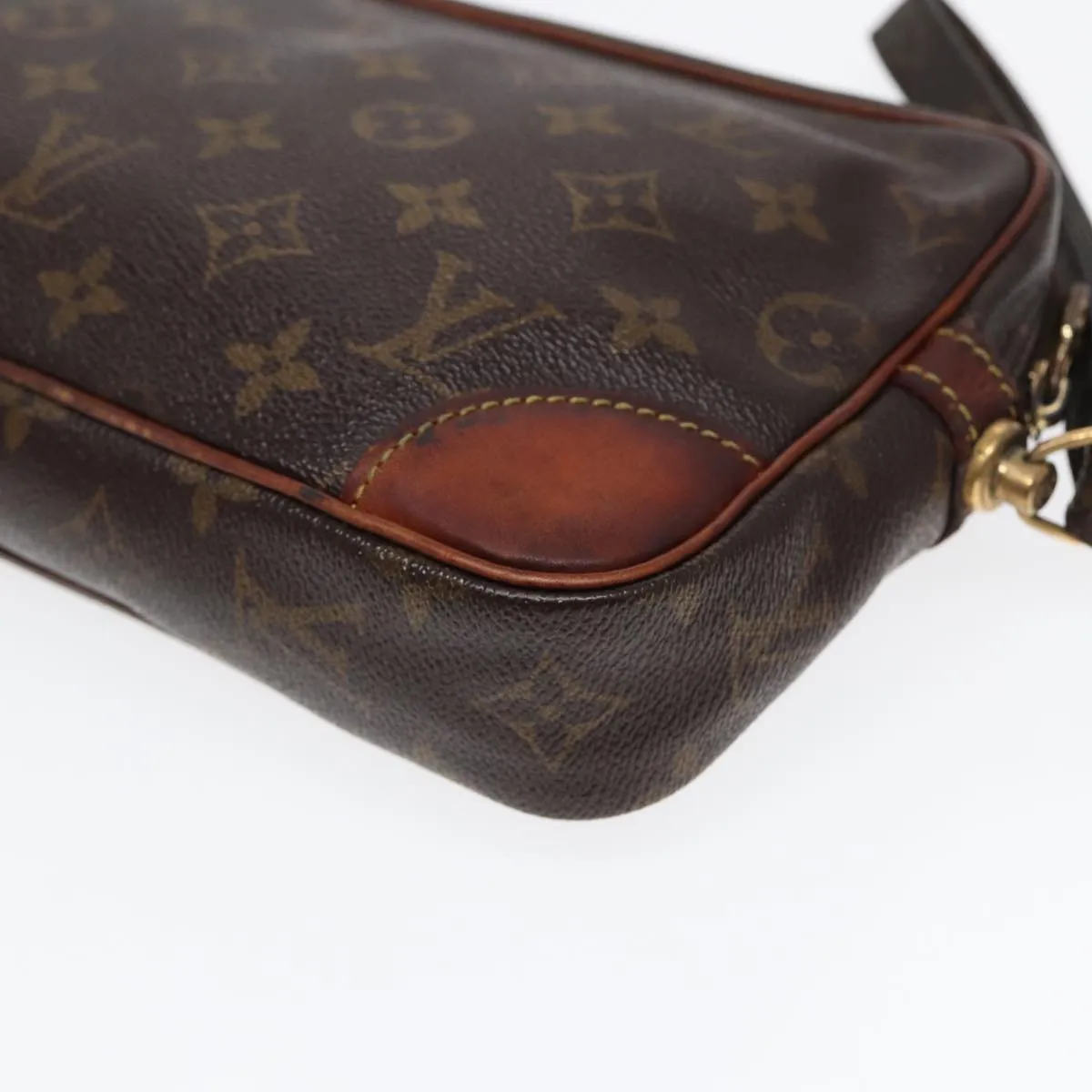 Trendy Inspired Louis Vuitton Monogram Marly Dragonne Gm Clutch Bag M51825 Lv Auth 84686