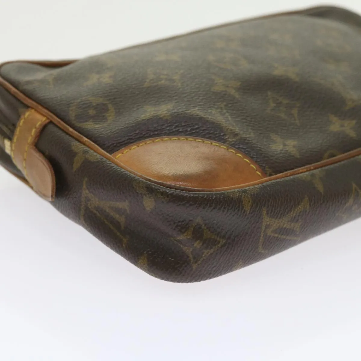 Trendy Inspired Louis Vuitton Monogram Marly Dragonne Gm Clutch Bag M51825 Lv Auth Am5206