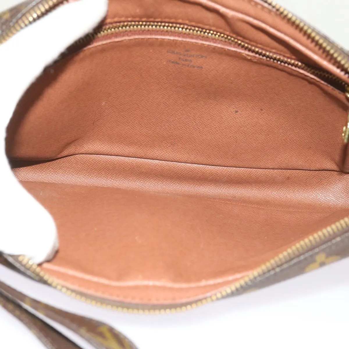 Trendy Inspired Louis Vuitton Monogram Marly Dragonne Gm Clutch Bag M51825 Lv Auth Am5206