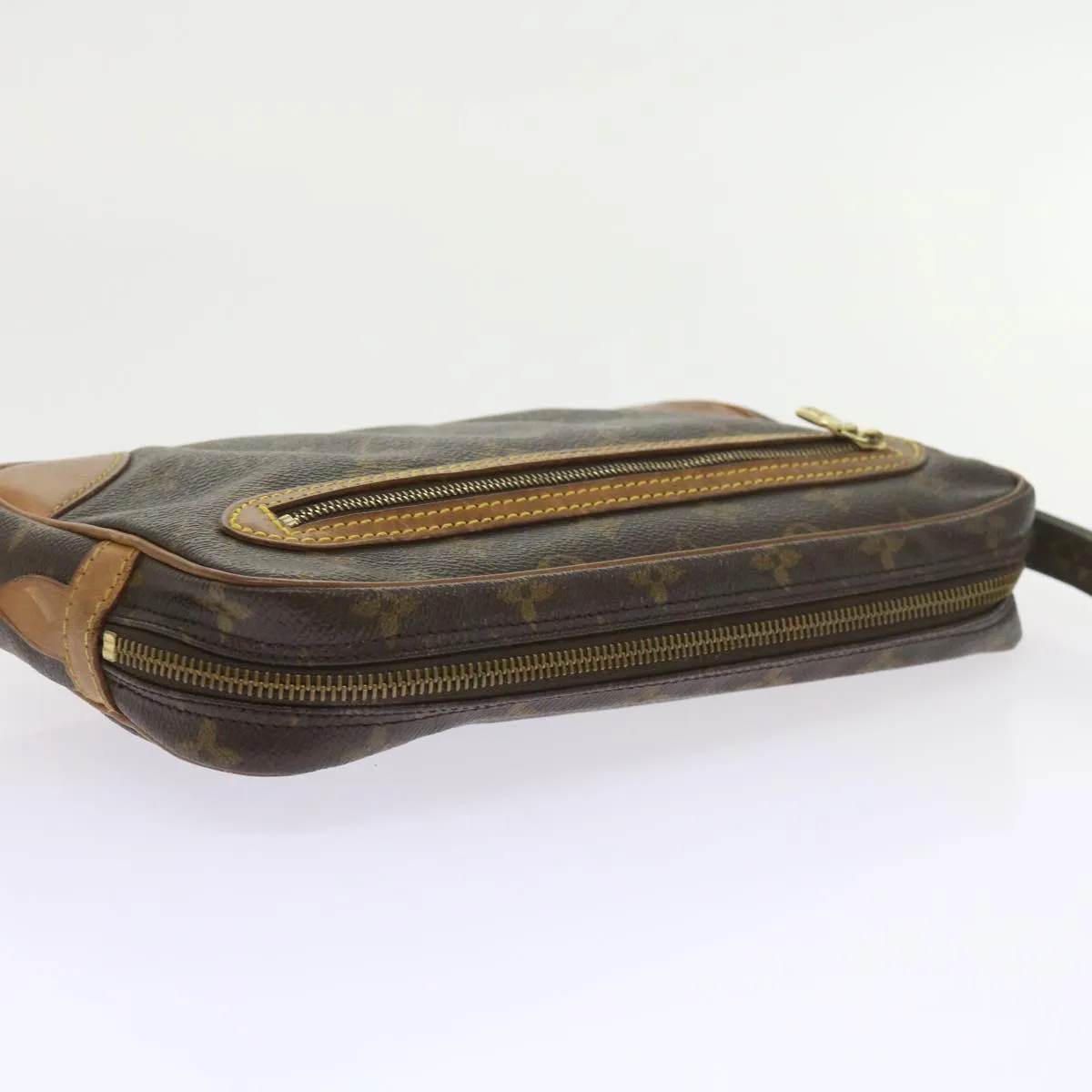 Trendy Inspired Louis Vuitton Monogram Marly Dragonne Gm Clutch Bag M51825 Lv Auth Am5206