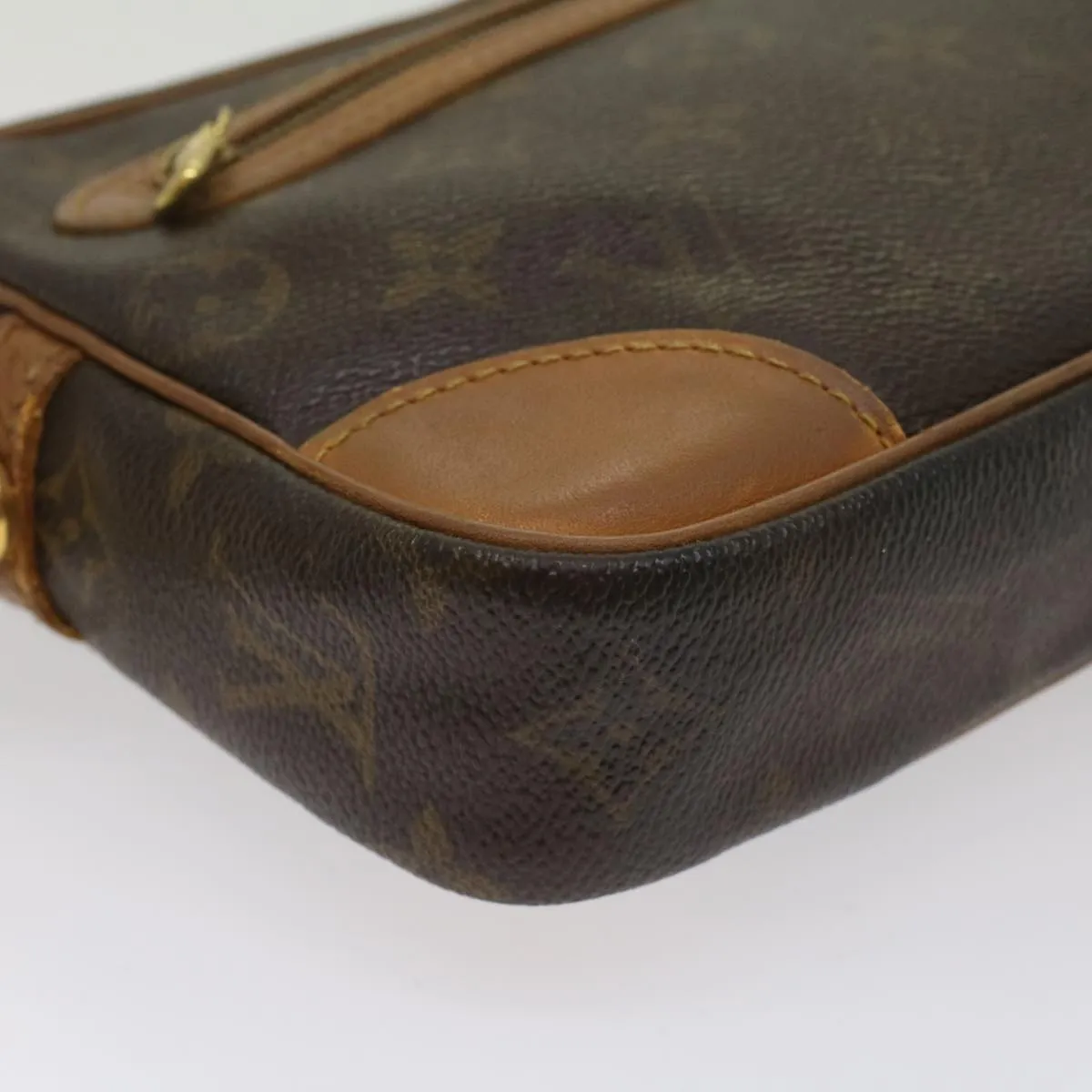 Trendy Inspired Louis Vuitton Monogram Marly Dragonne Gm Clutch Bag M51825 Lv Auth Rd5727