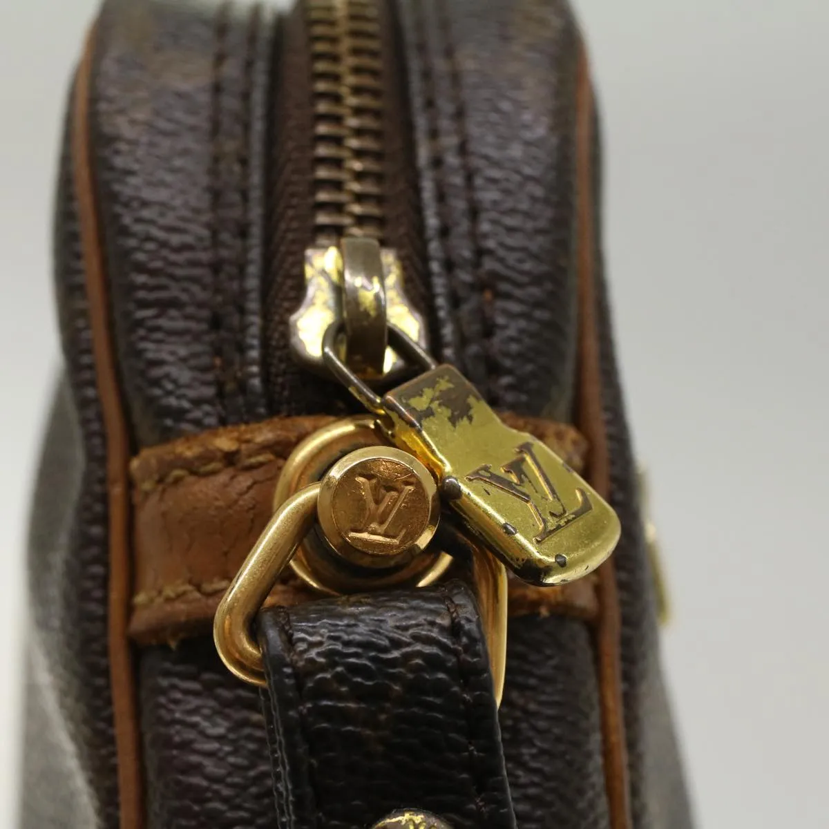 Trendy Inspired Louis Vuitton Monogram Marly Dragonne Gm Clutch Bag M51825 Lv Auth Rd5727