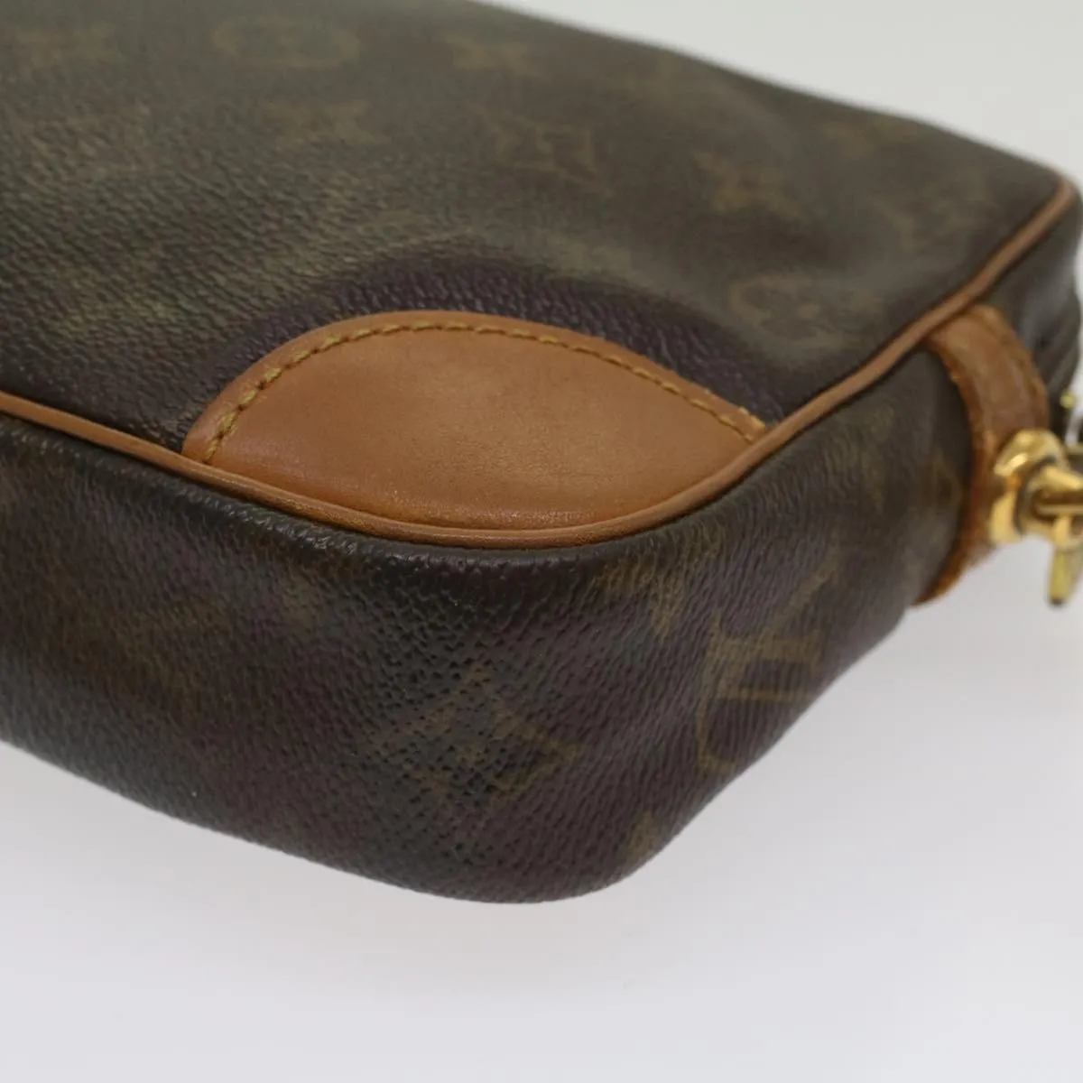 Trendy Inspired Louis Vuitton Monogram Marly Dragonne Gm Clutch Bag M51825 Lv Auth Rd5727