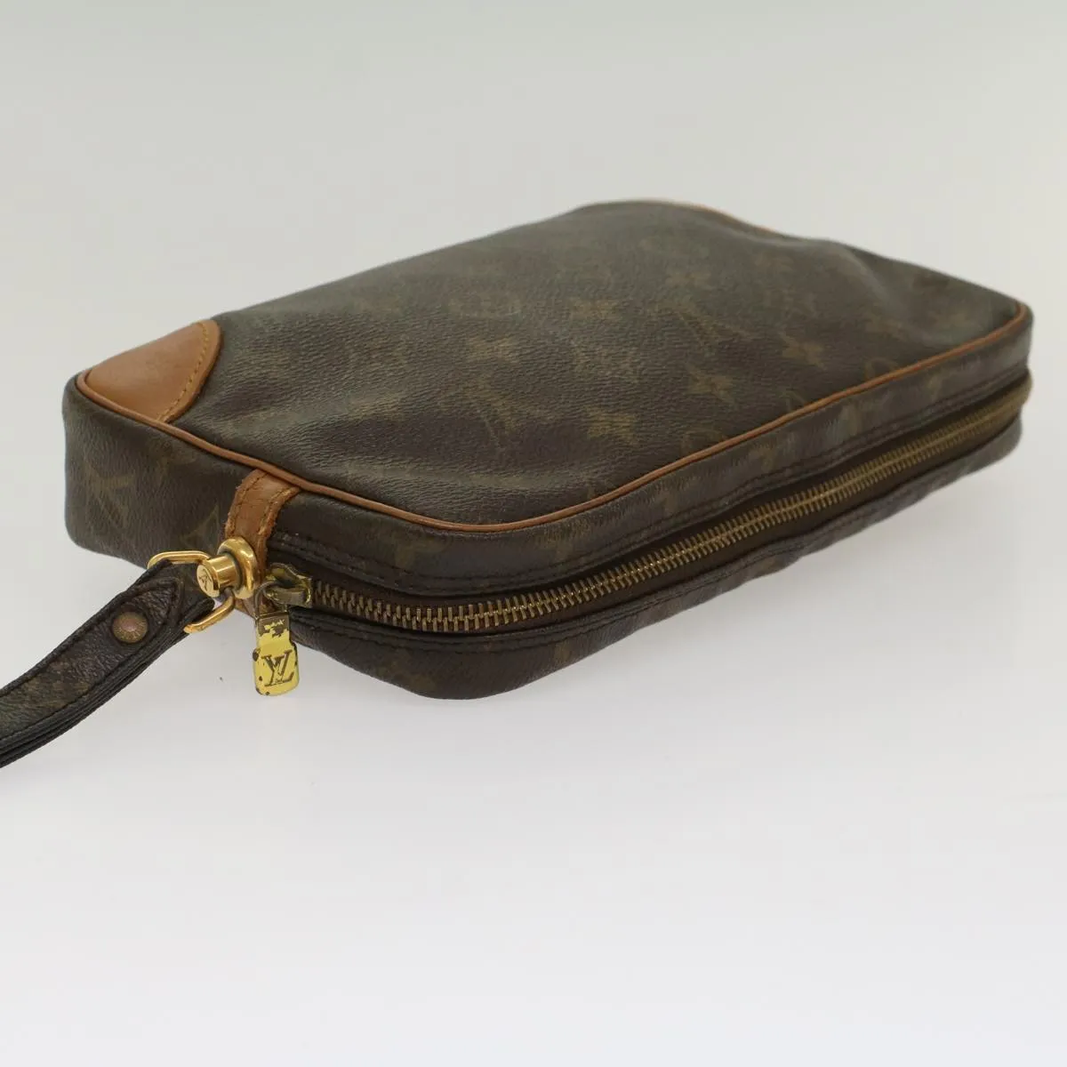 Trendy Inspired Louis Vuitton Monogram Marly Dragonne Gm Clutch Bag M51825 Lv Auth Rd5727