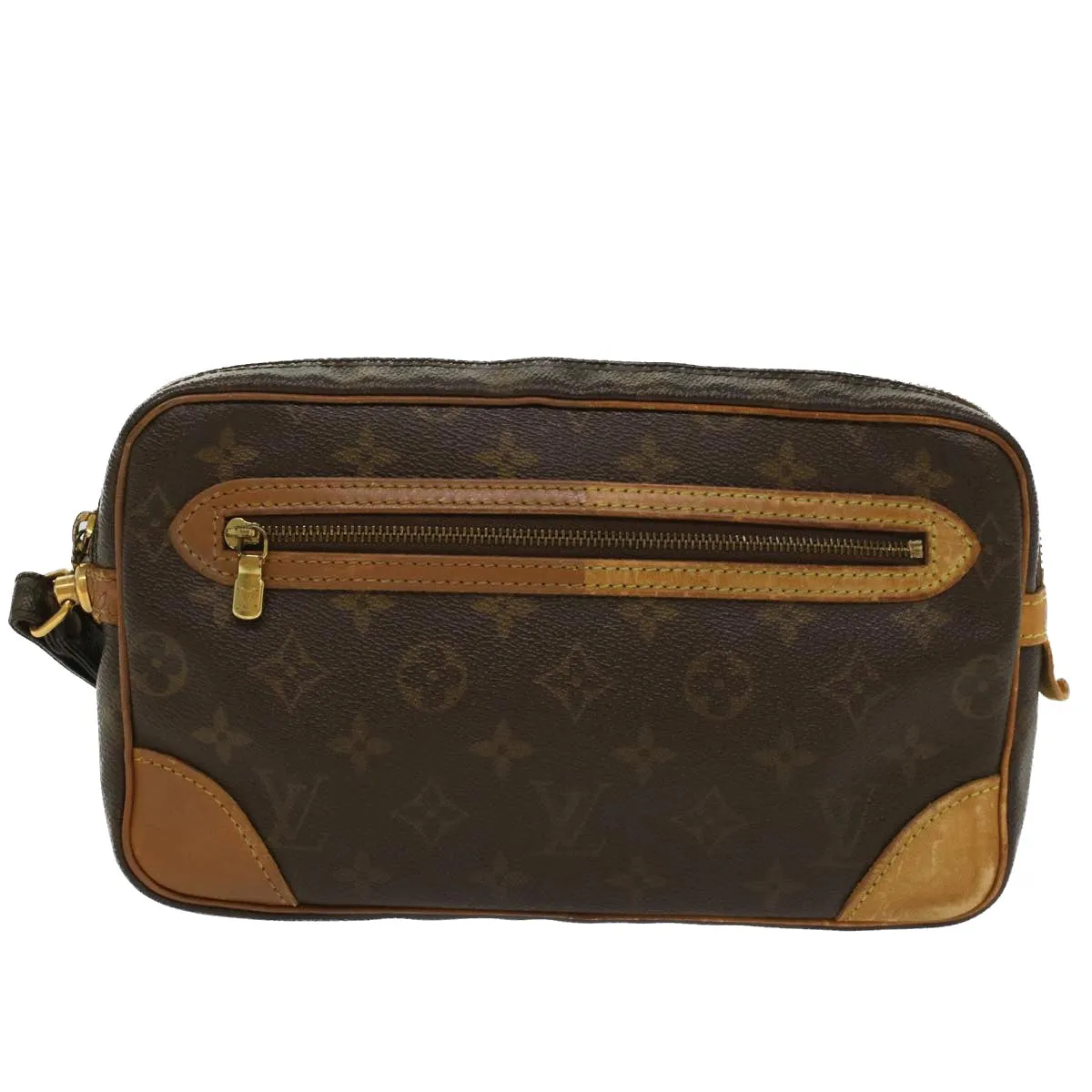 Trendy Inspired Louis Vuitton Monogram Marly Dragonne Gm Clutch Bag M51825 Lv Auth Rd5727