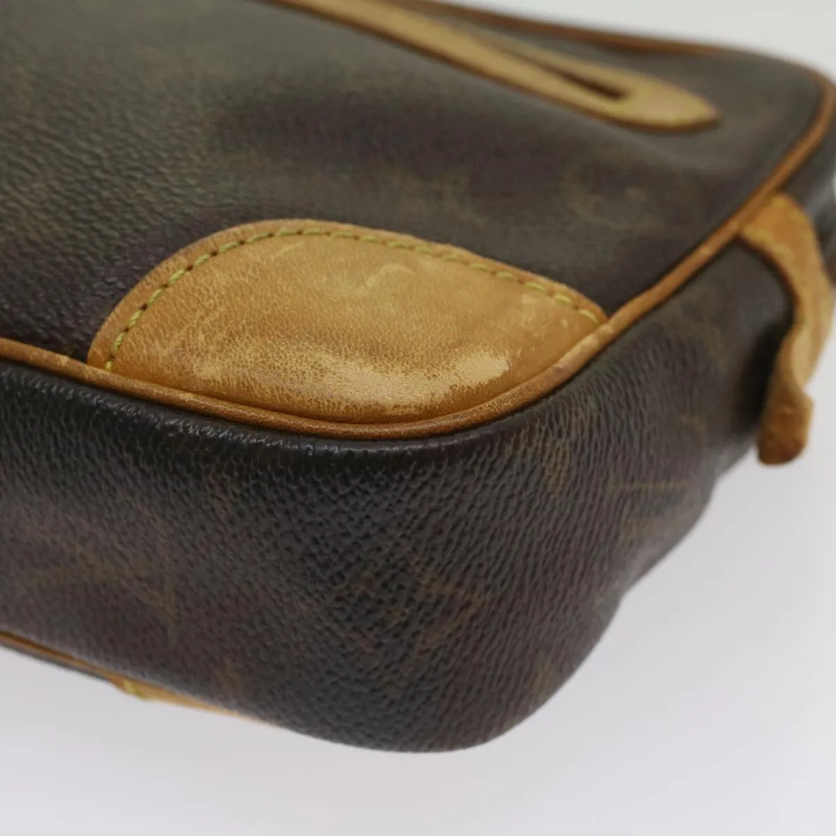 Trendy Inspired Louis Vuitton Monogram Marly Dragonne Gm Clutch Bag M51825 Lv Auth Rd5727