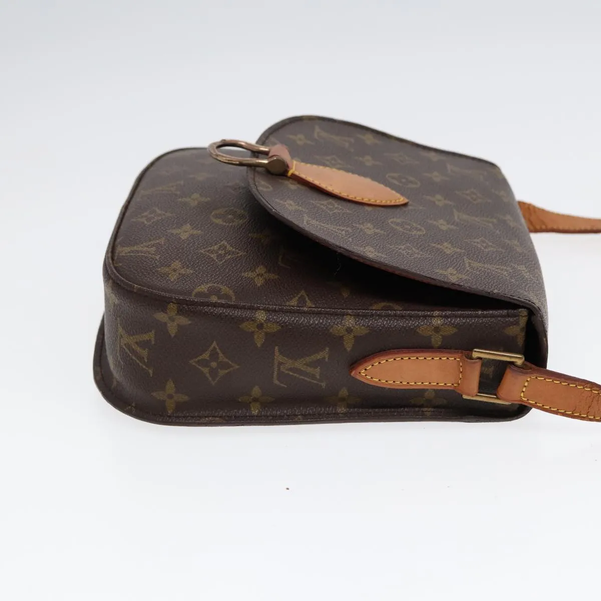 Trendy Inspired Louis Vuitton Monogram Saint Cloud Gm Shoulder Bag M51242 Lv Auth 88023